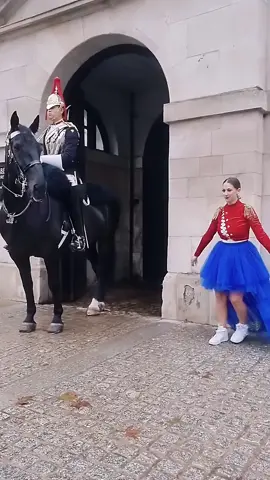 Respect the Soldier #kingsguard #king #guard #respect #horse #fyp 