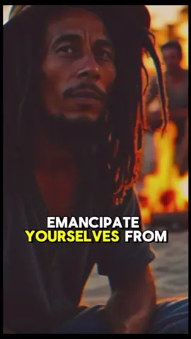 🦁 “Emancipate yourselves from mental slavery. None but ourselves can free our minds.” – Bob Marley #onelove #bobmarley #rasta #tiktokshop #reggae 