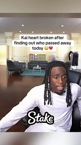 Kai heart broken after  finding out who passed away todsy 😳💔#fyp #kaicenat #viral #mafiathon3 