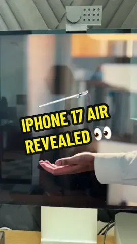 How is a phone this thin #apple #iphone #appleevent 