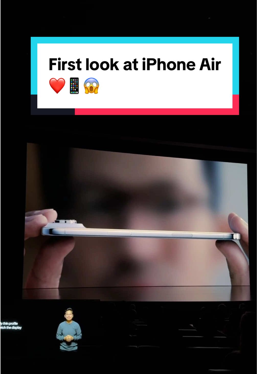 First look at iPhone Air - like it or …🤔? #iphone #apple #iphoneair 
