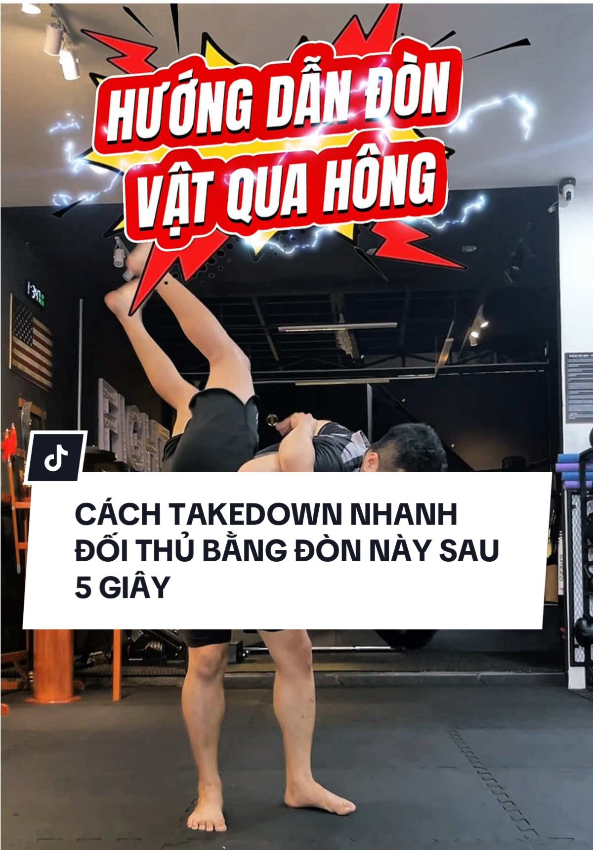 Hướng dẫn AE đòn vật qua hông. #nicmma #thehuntermma #coachduy #mmacantho #boxing #muaythai #mma #vothuat #vothuatcantho #hipthrow #takedown