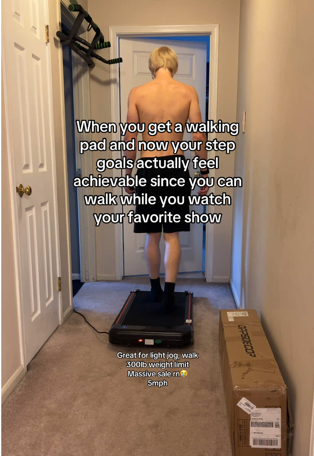 56% OR MORE OFF + FREE SHIPPING‼️🚨😳 don’t miss this deal💯 #walking #walkingpad #walkingpadtreadmill #tiktokshoplabordaysale  #creatorsearchinsights  