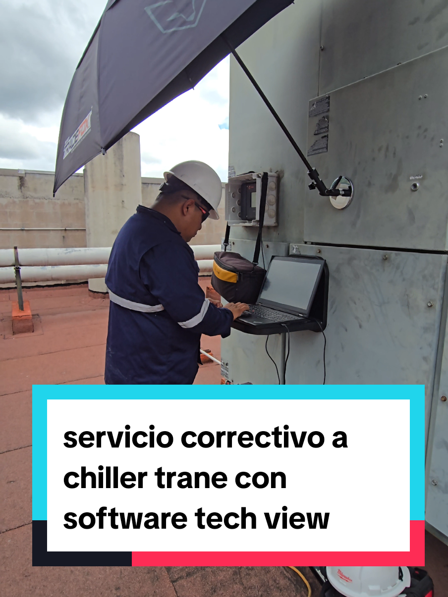 aprende a trabajar chillers con nosotros #hvactechnician #aireacondicionado #hvacfamily #hvac #refrigeración 