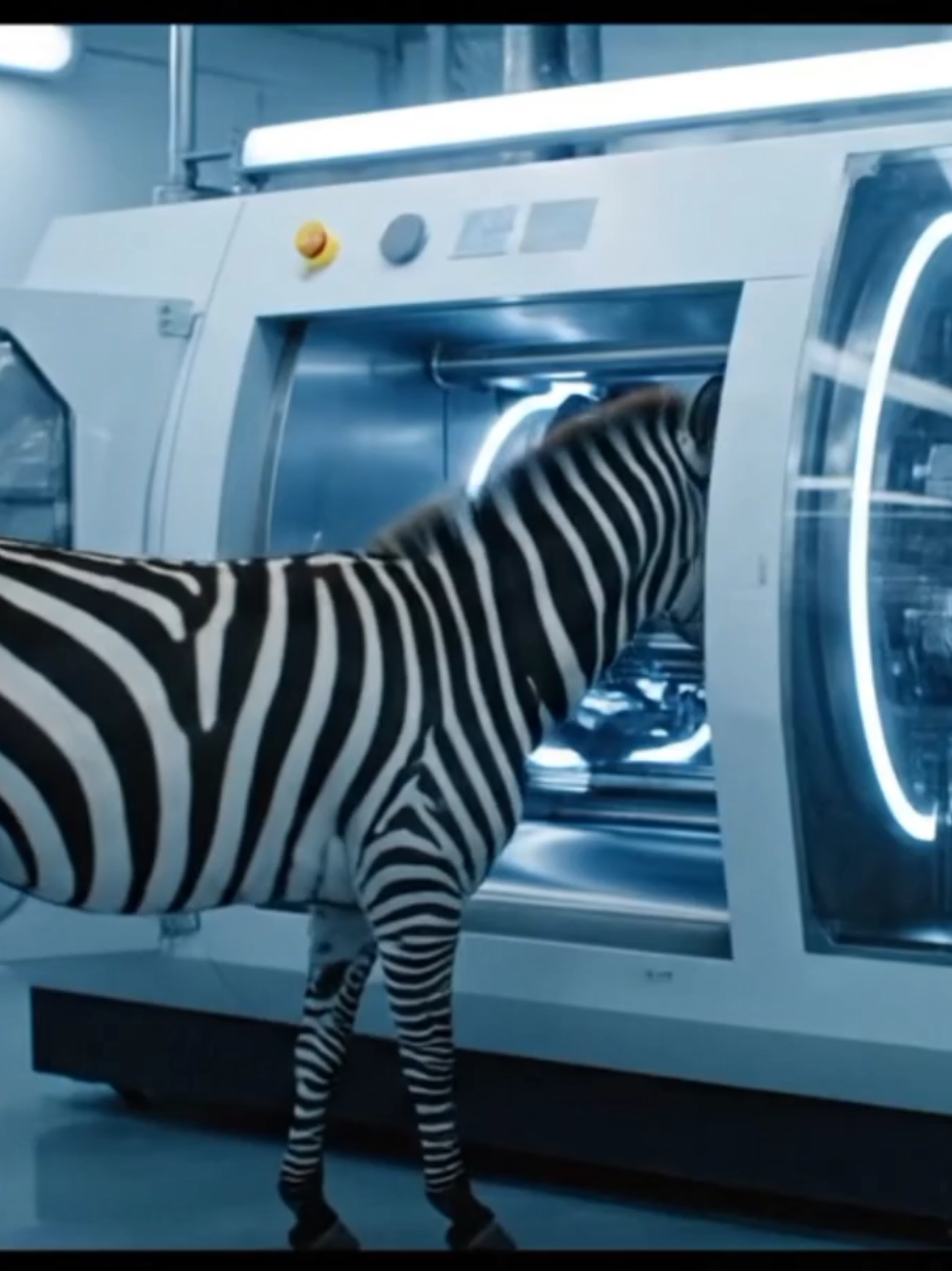 Realistic Industrial Laboratory #zebra #meat #tiktokpakistan #foryoupage❤️❤️ #aivideos 