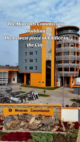 The Minerals Commission Building  The newest piece of  Edifice in the City.  #meyeasanteni  📹 Live_events_with_PaaKojo / view_ghana1