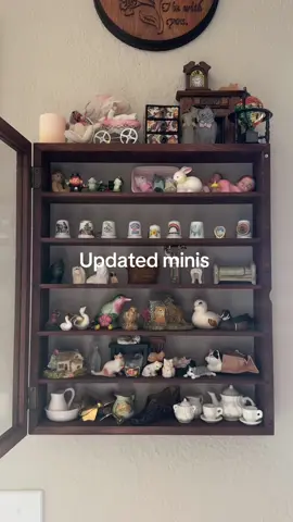 Most are either from my mom or thrift/antique stores/estate sales, BUT some are from the dollhouse section at hobby lobby &michaels…..I love any thing mini….even his— #mini #vintage #thrift 