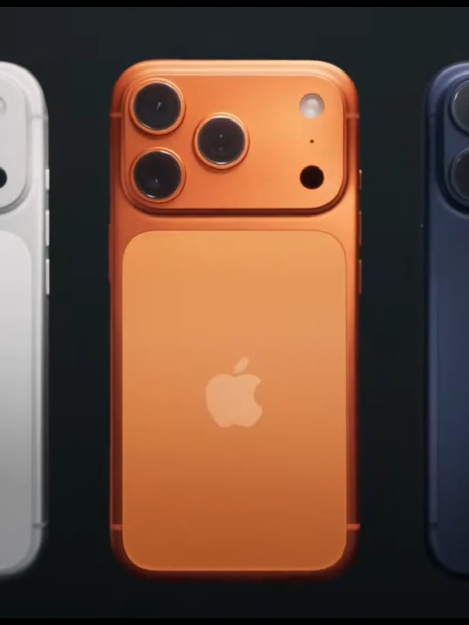 Xin chào iPhone 17 Pro với thiết kết mặt lưng tùy bạn nhận xét, mặt trước Apple nói bao cứng... #LouisLongHoang #iPhone17Pro
