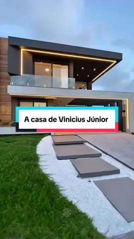 A casa de Vinicius Júnior é magnífico!#futebol #futebolbrasileiro #CapCut 