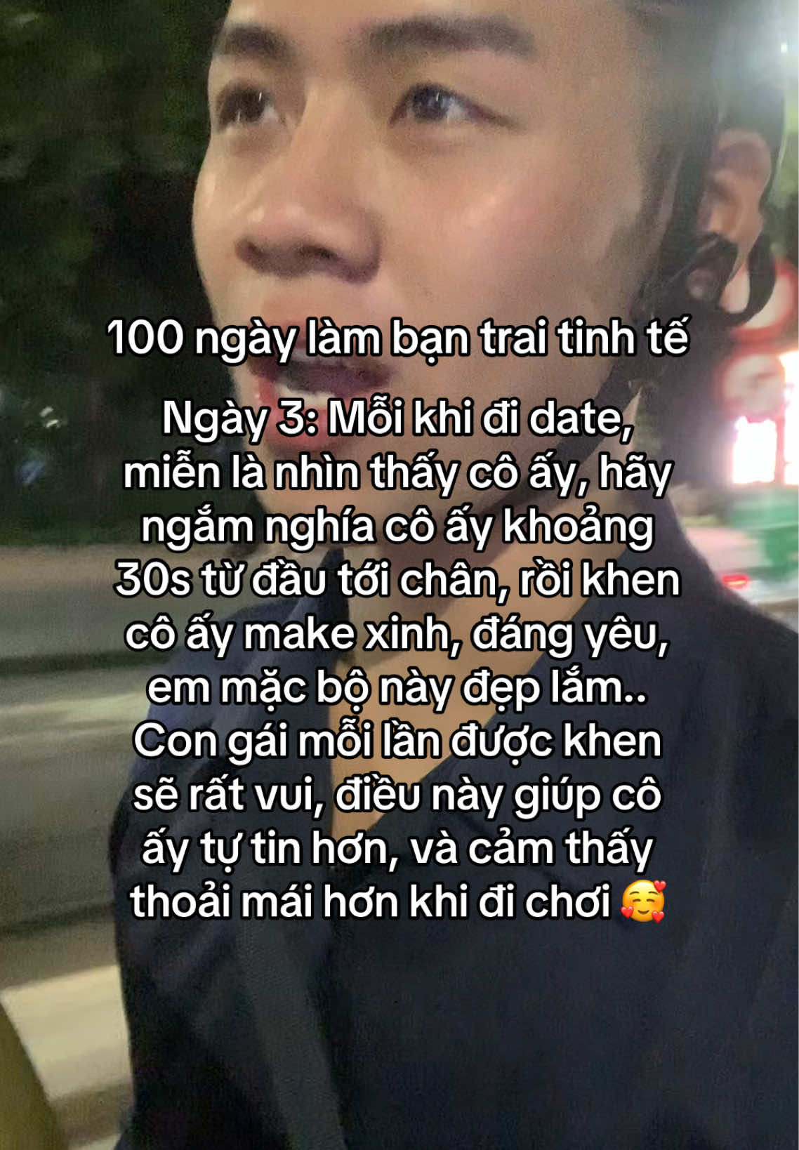 100 ngày làm bạn trai tinh tế - Ngày 3 #thaymatdanong #tinhyeu #fpy #Love #bantraitinhte 