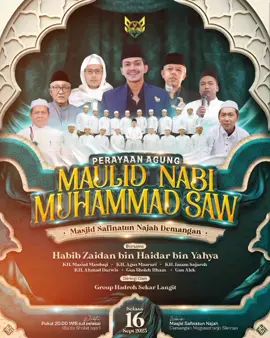📍PERAYAAN AGUNG MAULID NABI MUHAMMAD SAW 