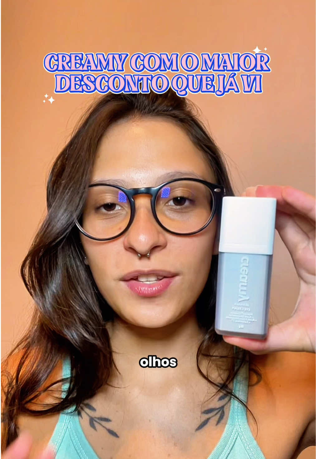 👀✨ Cuidar da área dos olhos nunca foi tão fácil!  O Eye Cream da @Creamy Skincare está com 34% OFF, de R$136,83 por apenas R$90,65! 💆🏻‍♀️💧 Hidrata, ilumina e ajuda a reduzir olheiras e linhas finas — skincare dos sonhos! ✨ ⏳ Promoção relâmpago válida só por hoje! Corre pro carrinho laranja e garanta o seu antes que acabe. 🛒⚡️ #parceria #creamy #skincare #creamyskincare #unboxing 