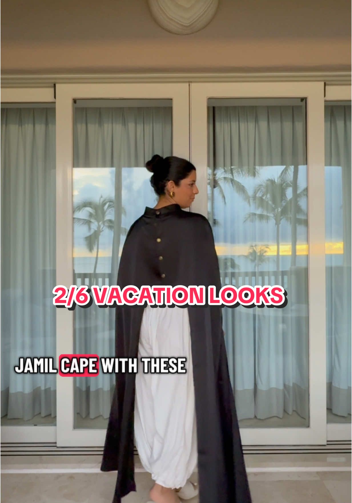 2/6 vacation looks wearing @JAMIL #fashiondesigner #OOTD #desi #fashiontrends 