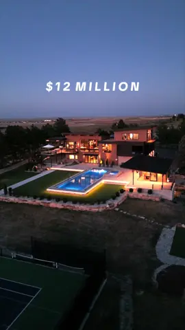 Sitting on two of the highest lots in Douglas County, this $12,000,000 estate blends modern design with unmatched amenities. The property features 6 bedrooms, 7 baths, and 6,692sqft of luxury living space. Step outside and enjoy a private resort style backyard complete with a swimming pool, pool house, full size basketball and tennis court, and an in-ground trampoline! Agents: @Bo Palazola @Delroy Gill @David Dipetro  @Engel & Völkers Americas   