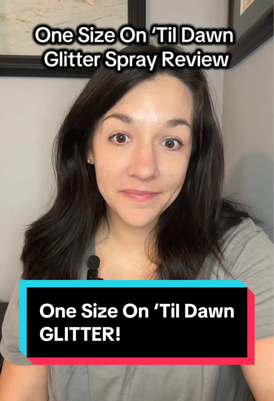 @Patrick Starrr was a genius with this one! @ONE SIZE BEAUTY #onesizebeauty #onesizesettingspray #onesizebeauty #patrickstarr #glitterspray 
