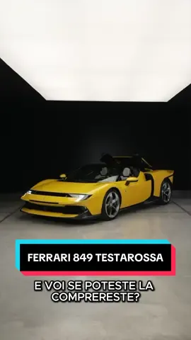 È stata svelata la nuova Ferrari Testarossa no da 1.050 CV. Voi la comprereste? #ferrari #testarossa #ferrari849testarossa #ferraritestarossa #supercar 