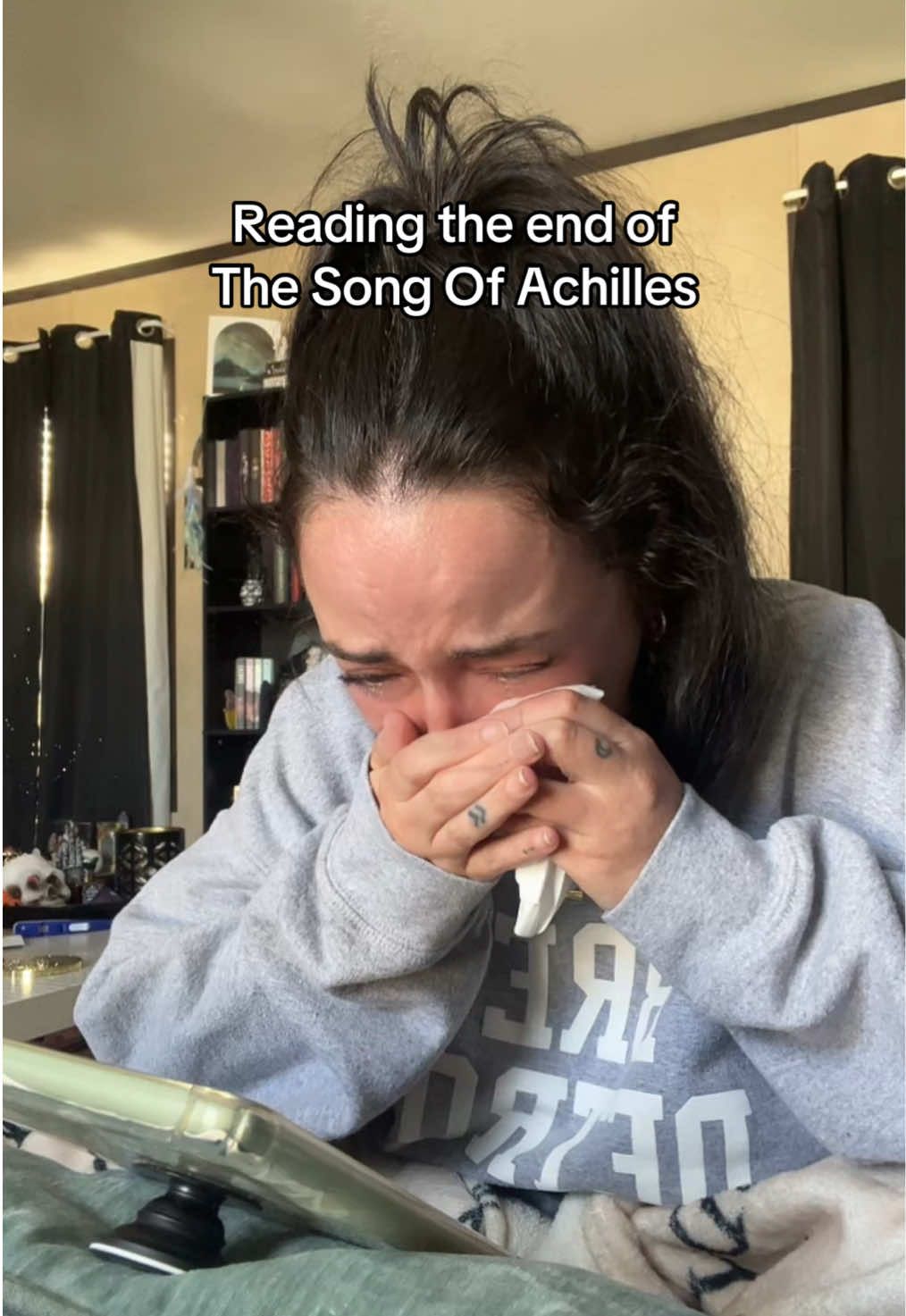 “Name a hero who is happy” 🗡️ 💔 #BookTok #thesongofachilles #bookreaction #achilles #patroclus 