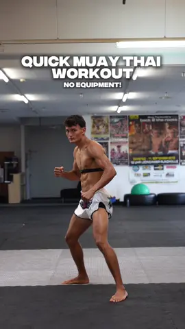 No equipment needed. Get up and just do it! 👉 Beginners: 2 rounds 👉 Advanced: 4 rounds 👉 Pros: 7 rounds as a warm-u