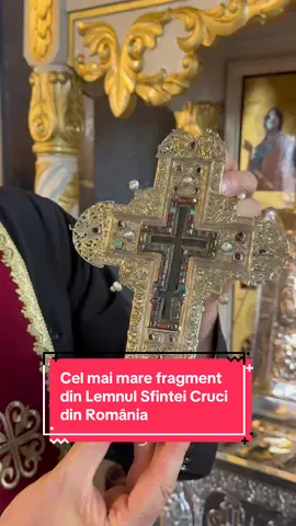 Vino să-ți arăt cel mai mare fragment din lemnul Sfintei Cruci din România. Vă așteptăm între 12-14 septembrie 2025 la Hramul Înălțării Sfintei Cruci!
