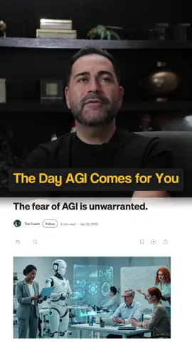 Be polite and respectful - AI is coming for you.