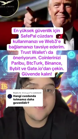 Replying to @𝓜𝓲𝓴𝓪𝔂𝓲𝓵 #kriptoborsa #Donaldtrump #defi #cryptonews #xrpupdate 