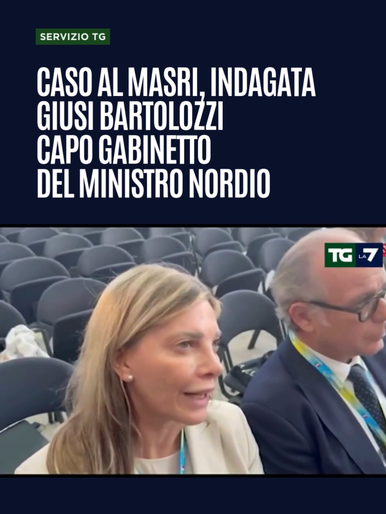 Un nuovo nome che appare nel registro degli indagati per la vicenda Al Masri. È quello di Giusi Bartolozzi capo di gabinetto del ministro della Giustizia. La procura di Roma ipotizza che abbia fornito false informazioni ai pubblici ministeri sulla liberazione del libico per cui, archiviata la posizione della premier Giorgia Meloni, sono indagati anche lo stesso ministro della Giustizia Carlo Nordio, il sottosegretario alla presidenza del Consiglio Alfredo Mantovano e il ministro dell’Interno Matteo Piantedosi. Il provvedimento sarebbe stato notificato nei giorni scorsi dopo le prime indiscrezioni circolate nello scorso mese di agosto. Secondo gli inquirenti la versione che Bartolozzi ha dato ai giudici del tribunale dei ministri 