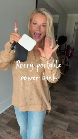 A daily use for me!! seriously don’t know how I would go without using my @RORRY portable power bank. embarrassed to say that something is always ☠️if I don’t have this battery pack handy! #rorrycharger #powerbank #portablepowerbank #batterypack #musthaves   
