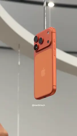 Nuevo iPhone 17 Pro Max naranja #apple 