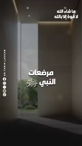 مرضعات النبي صلى الله عليه وسلم