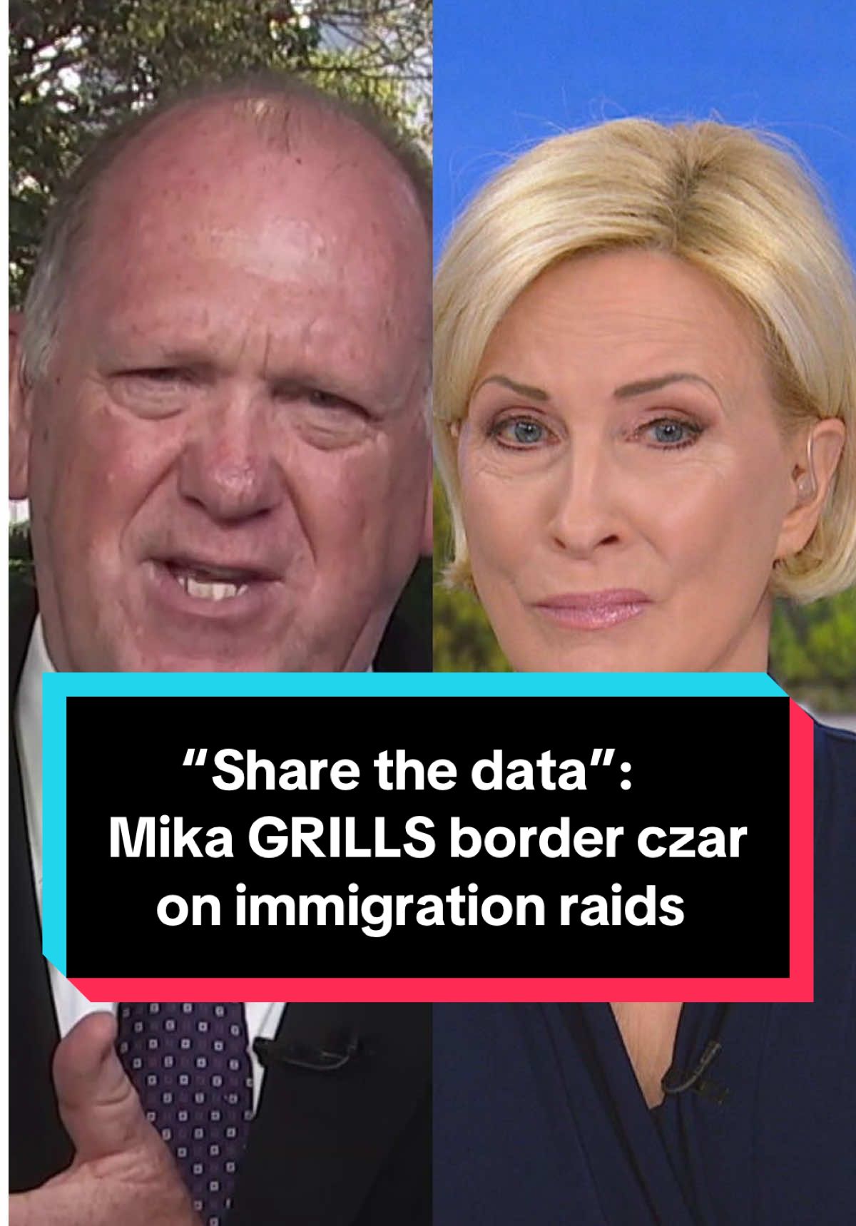 The Supreme Court on Monday blocked a federal judge's ruling that restricted federal officers’ ability to conduct immigration stops in the Los Angeles area, prompting a harsh rebuke from liberal Justice Sonia Sotomayor.  On #MorningJoe, Mika Brzezinski pressed Trump border czar Tom Homan on his claim that 70% of immigrants arrested are “criminals,” calling for transparency: “The American people should see this data.” #trump #immigration  #news #ice 