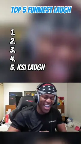 Top 5 funniest laughs😭💀 #fyp #explore #ksi #betasquad #kaicenat 