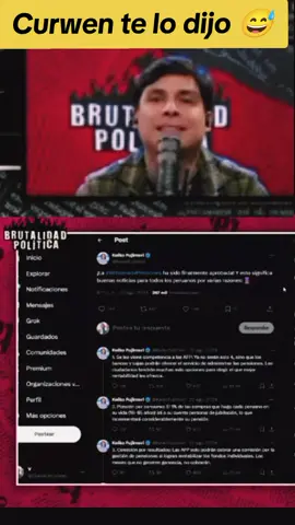 curwen habla sobre las AFP y sobre Keiko #curwen #keiko #keikofujimori #afp #fuerzapopular #brutalidadpolitica @Curwencito @Keiko Sofía @Fuerza Popular 🇵🇪 #nomasafp #viral #perú 