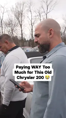 You're not gonna believe how much I paid for this Chrysler 200 with 140K miles. #carsoftiktok #cars #deal #carfinancing #mitsubishi  