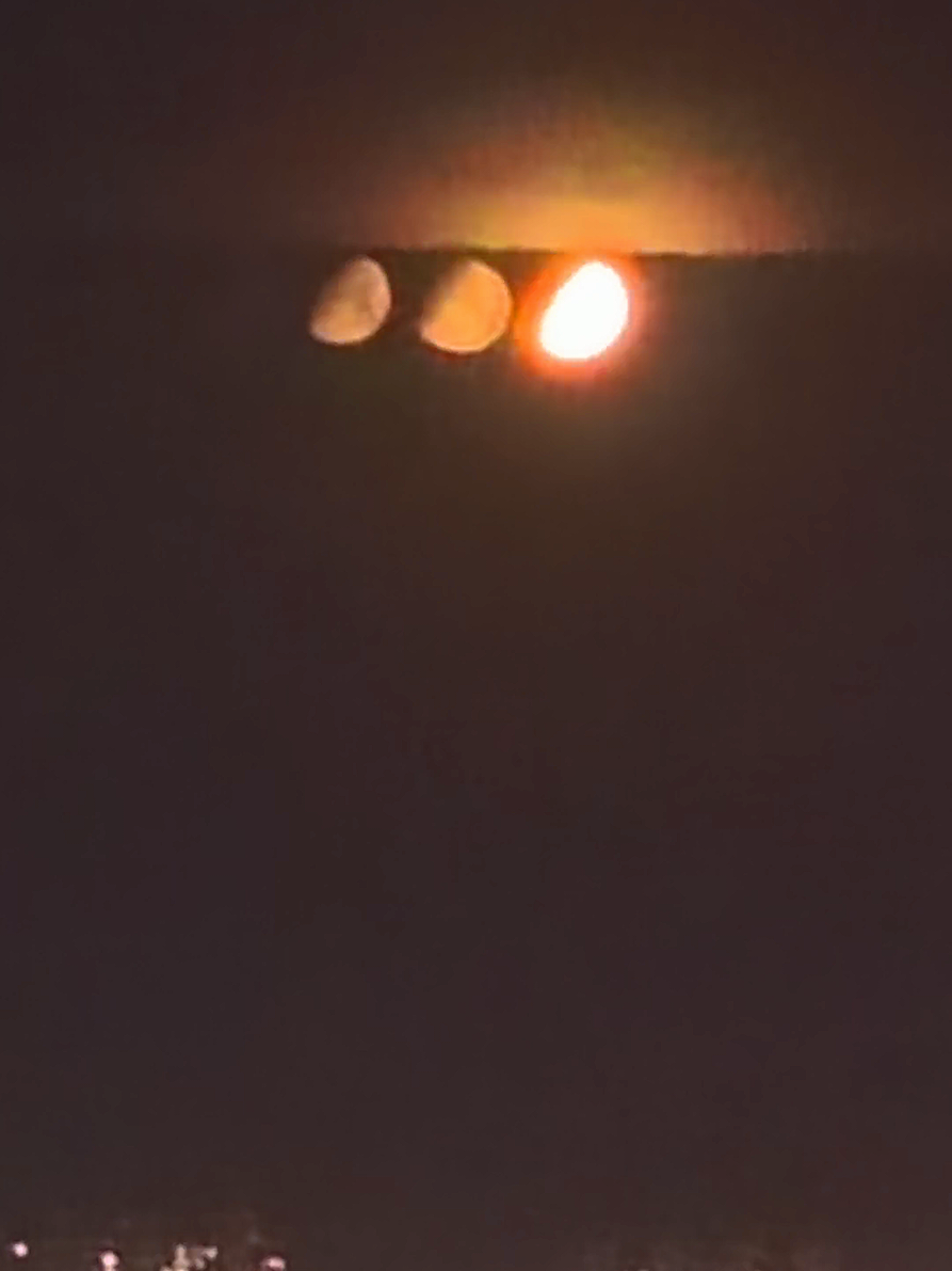 The strange lunar eclipse that happened yesterday