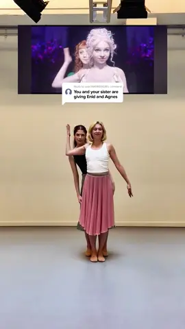 The Agnes to my Enid! Check out part 2 on @Laura Gruener's page. #wednesday #wednesdaydance #tiktokgemscontest 