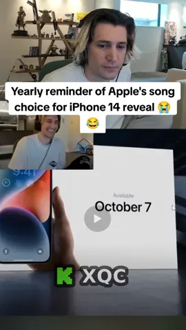 😂😂 #xqc #iphone #appleevent #iphone17 #iphone14 