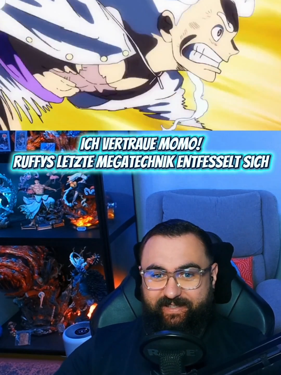 One Piece E1074 – Ich vertraue Momo! 🙌 Ruffys letzte Megatechnik entfesselt sich 💥🏴‍☠️ #OnePiece #Ruffy #Luffy #Gear5 #strawhats 