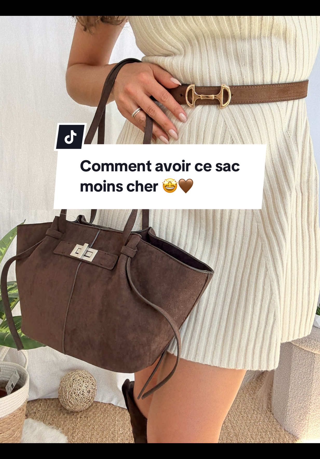 Popopoooooo la perlitasse 🤩🤎 Je suis troooooop fan, et avec une réduc en plus 🫶🏻 que demander de mieux 😎 #sacamain #handbag #viralhandbag #fashion #accessoire @Zalando @Ginatricot 