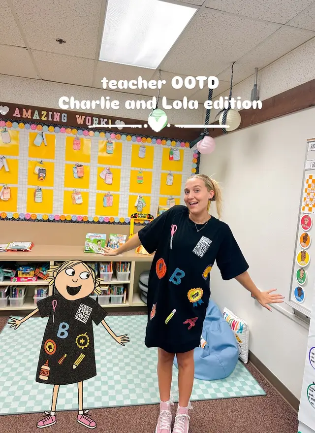 This trend is too cute🎀💛 #charlieandlola #teachersoftiktok 