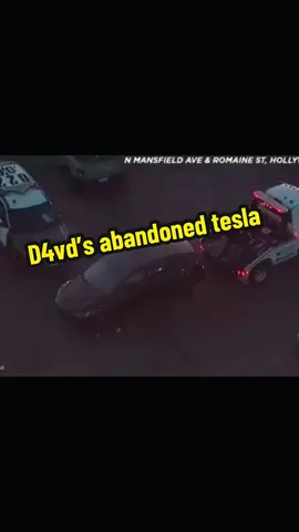 A Tesla was abandoned in Hollywood , but police later made a shocking discovery in the trunk  #greenscreen #hollywood #losangeles #foryoupage 