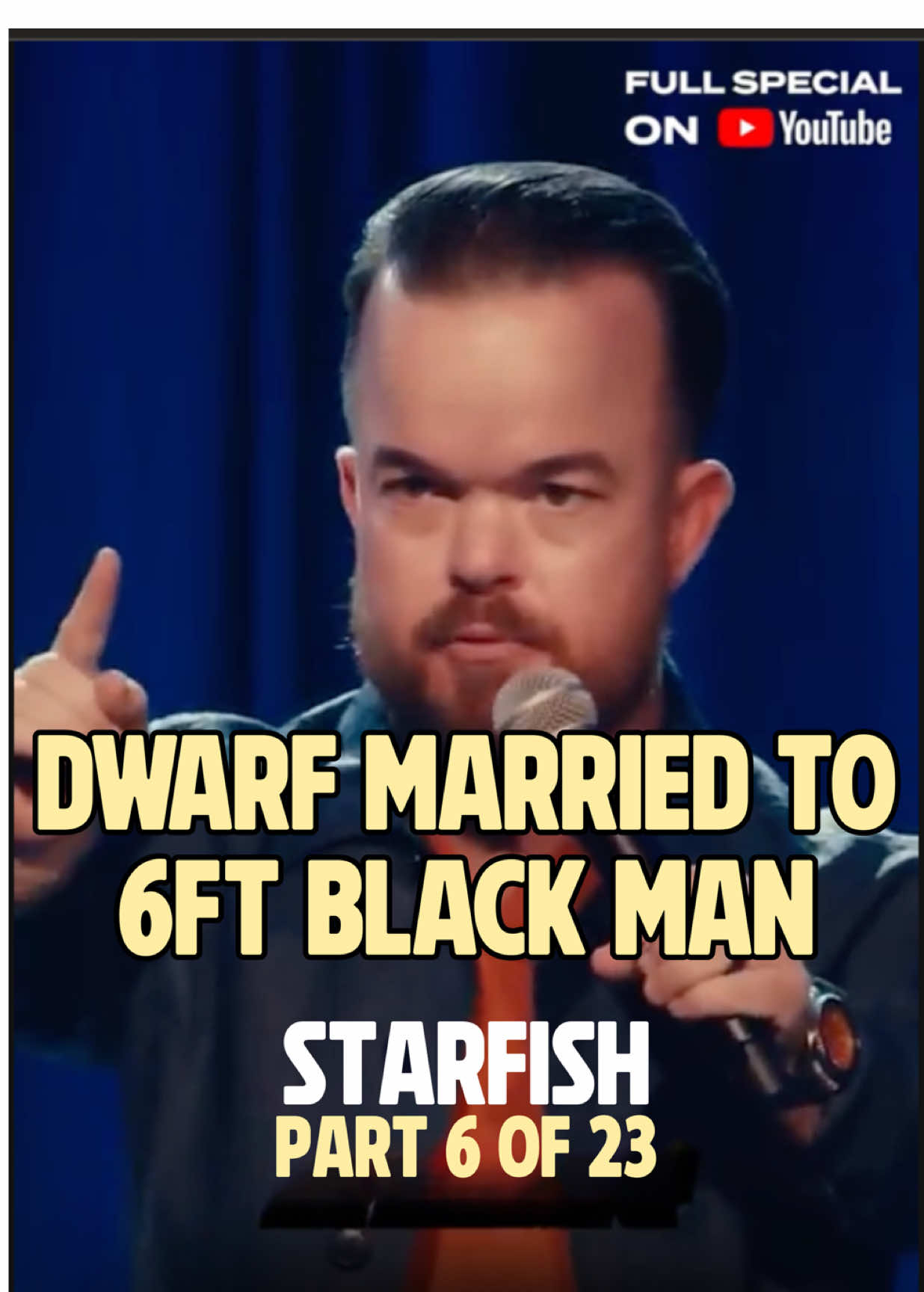 Everyone had the thought when they heard this one   Full special STARFISH on YouTube!  The Growth Spurt Tour is live almost every weekend!  More Details: bradwilliamscomedy.com (http://bradwilliamscomedy.com/) 9/11/25         Beaumont, TX 9/12/25         Biloxi, MS 9/13/25         Huntsville, AL 9/17/25         Olympia, WA 9/19/25         Anchorage, AK 10/4/25         Honolulu, HI 10/8/25         Maui, HI 10/16/25       Buffalo, NY 10/17/25       Philadelphia, PA 10/18/25       Washington, DC 10/25/25       Lexington, KY 11/5/25          Red Bank, NJ 11/6/25          Red Bank, NJ 11/7/25          Boston, MA 11/8/25          Ledyard, CT 11/20/25       Joliet, IL 11/21/25        Rockford, IL 11/22/25       Peoria, IL 11/29/25       San Jose, CA 12/11/25       Boulder, CO 12/12/25      Boulder, CO 12/13/25       Columbus, OH 12/27/25      Palm Springs, CA 12/30/25      Fort Lauderdale, FL  12/31/25       Jacksonville, FL   #bradwilliams #bradwilliamscomedy #starfish #marriage #marriedhumor   