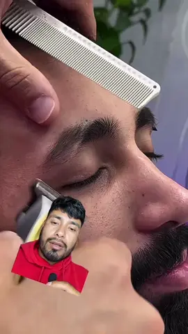 Estás modas que salen cada día me sorprende mas #pestañas #shave #barber #fyp #viralvideo 