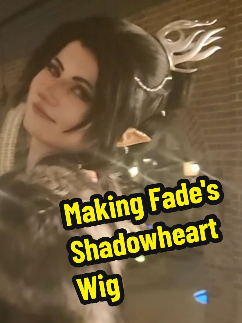 shadowheart wig for @Fade #baldursgate3 #wigtutorial #shadowheart #bg3 #cosplay 