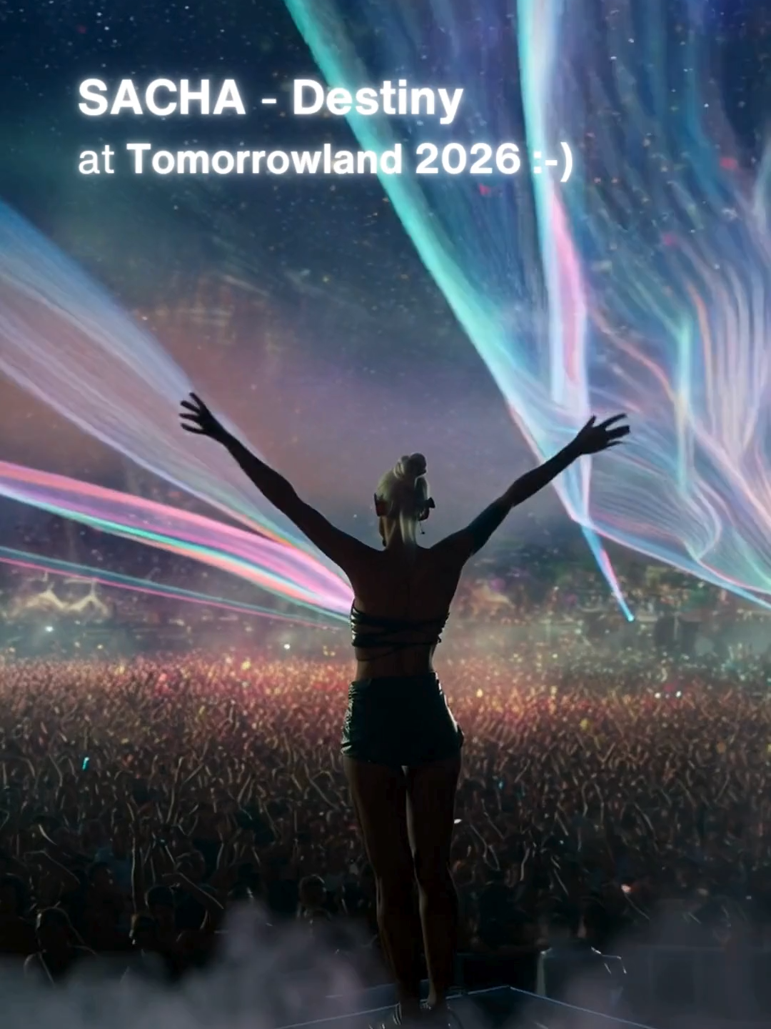 When your mate tags you in @sacha_sings vocals and you can hear Tomorrowland 2026 already 🌌🔥 Sacha your voice = unreal 🙌 flipped it into uplifting trance and wrapped it in a vid - hope you don't mind! :)  ✨ Also big shoutout to @i.alexander.merlin’s take 👏 #SACHA #Destiny #progressivehouse #tomorrowland #unreleasedmusic #DJ #musicvideo