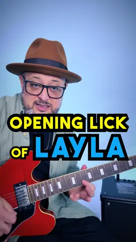 Every guitarist dreams of playing that intro! In this quick lesson, I’ll break down the opening lick of Eric Clapton’s legendary “Layla” so you can finally nail it. Whether you’re a beginner trying it for the first time or polishing your phrasing, this will get you closer to Clapton’s sound instantly.