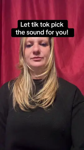 New trend alert let tik tok pick the sound for you! #creatorsearchinsight #tiktokmusic #songchallenge #trendalert #musicfilter 