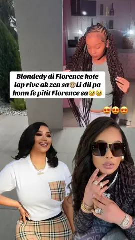 Blondedy di Florence kote lap rive ak zen sa🙊Li dil pa konn fe pitit Florence sa🥹🥹#truereality3 #christinamariee622 #christinamarie621 #truereality13 #christinamrie621 