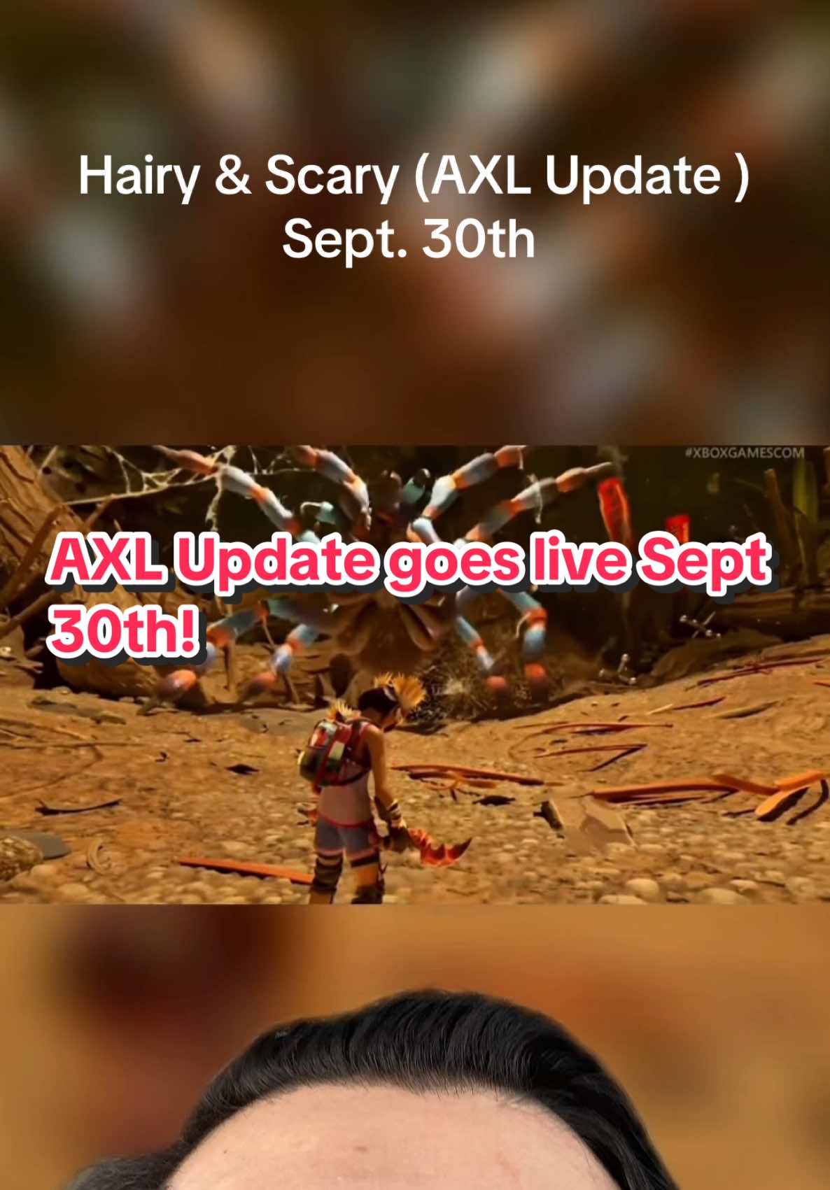 @Obsidian Entertainment I Genuinely can’t wait for Hairy and Scary update! Tag your squad or are you taking on AXL solo? I#greenscreen #greenscreenvideo #bigonuggets23 #grounded2 ##fyp