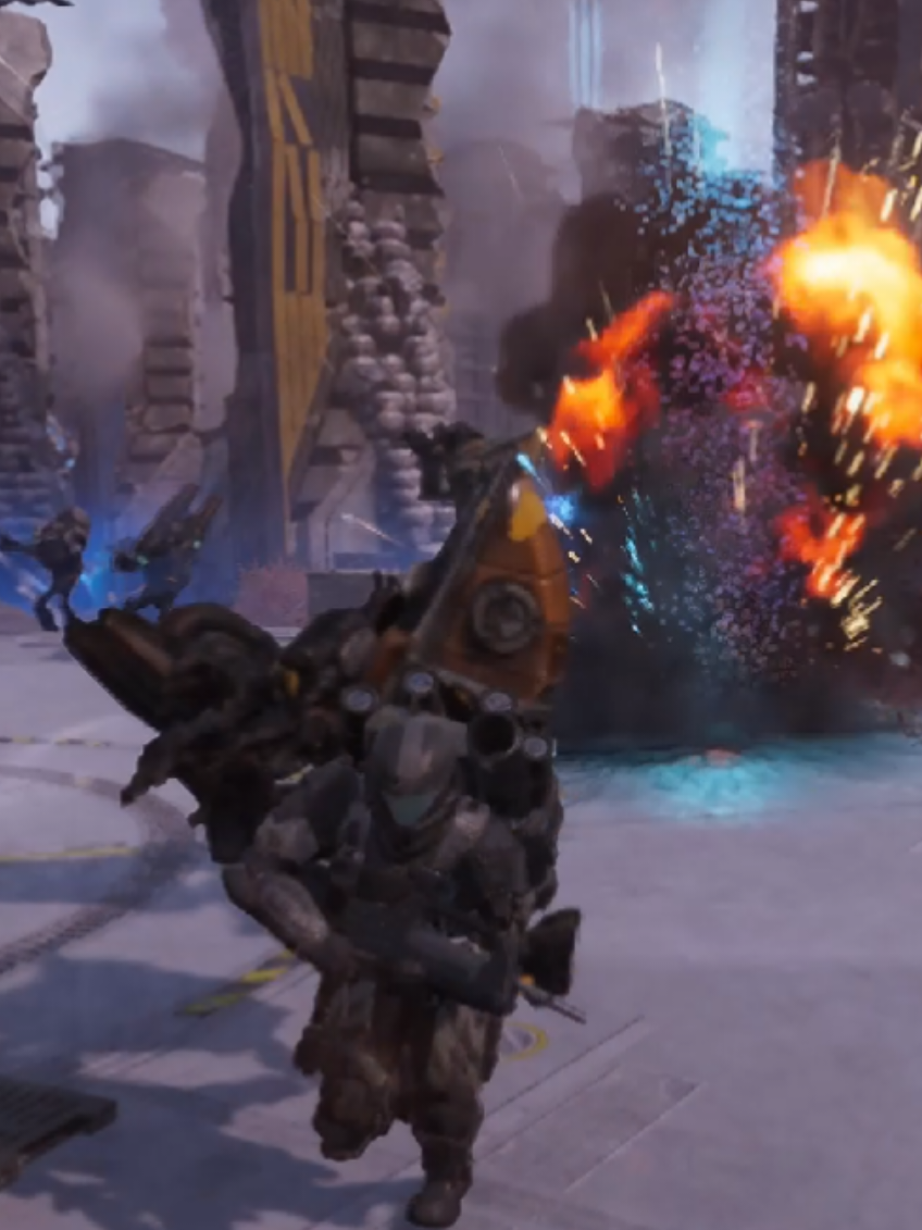 Spent an afternoon modding #Helldivers2 into #Halo #helldivers2gameplay #odst #pcgaming  Mods include the Halo Pelican, Broadsword, HRUNTING mech, battlerifle, and a few Spartan armors that give halo 5 and reach vibes. 