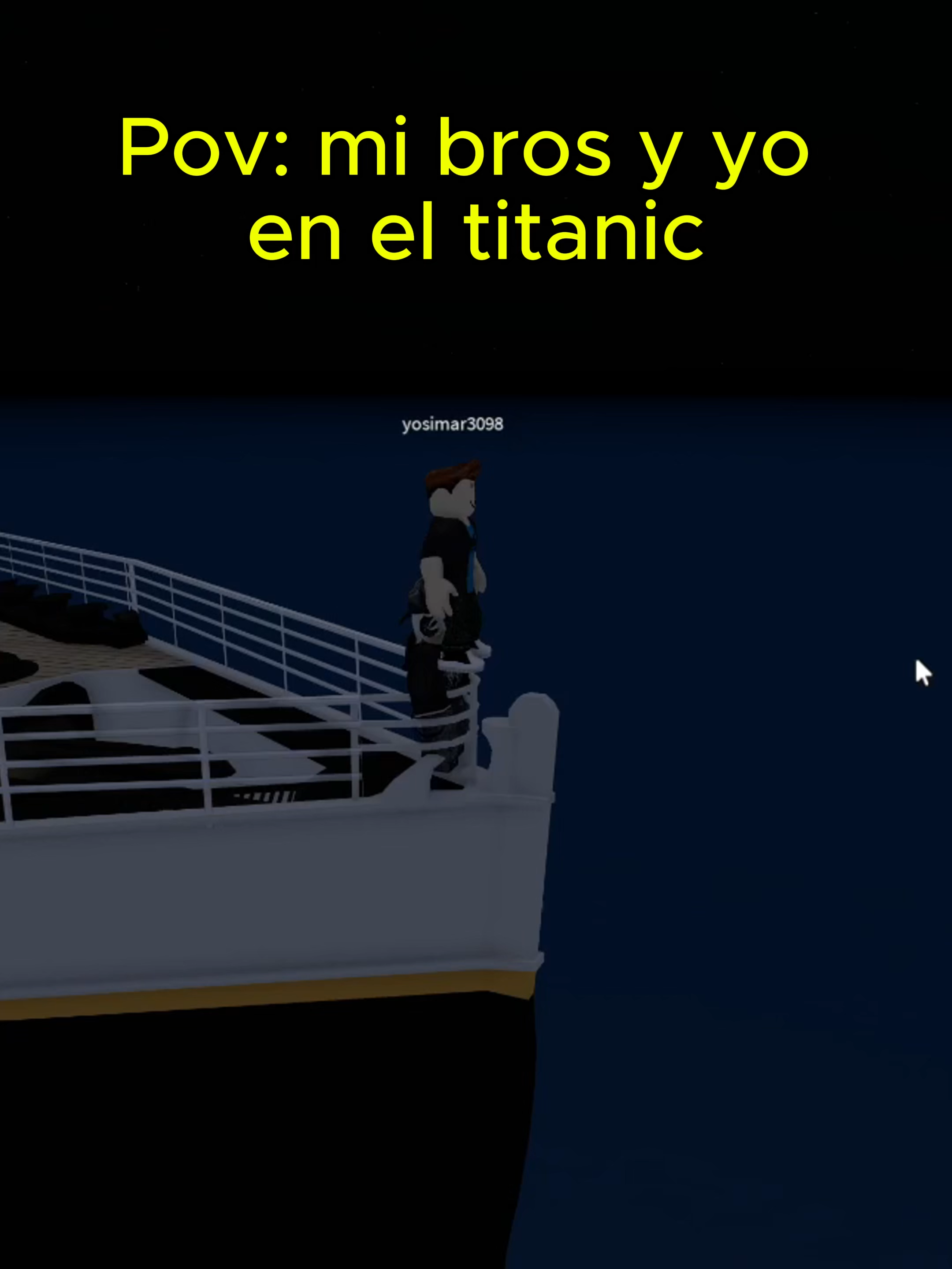 Titanic roblox #titanic #roblox #robloxx #viralvideo #paratii